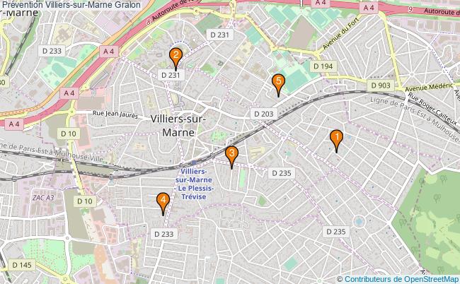 plan Prévention Villiers-sur-Marne Associations prévention Villiers-sur-Marne : 6 associations