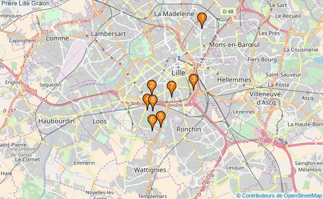 plan Prière Lille Associations prière Lille : 8 associations