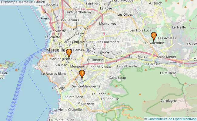 plan Printemps Marseille Associations Printemps Marseille : 7 associations