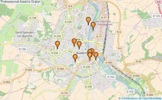 plan Professionnel Auxerre Associations professionnel Auxerre : 14 associations