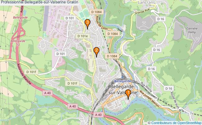 plan Professionnel Bellegarde-sur-Valserine Associations professionnel Bellegarde-sur-Valserine : 3 associations
