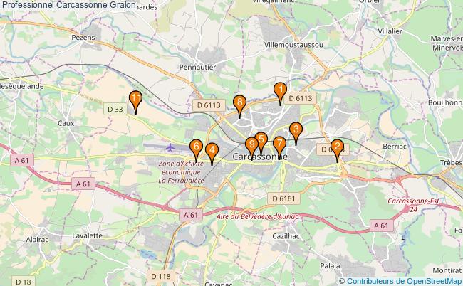 plan Professionnel Carcassonne Associations professionnel Carcassonne : 17 associations