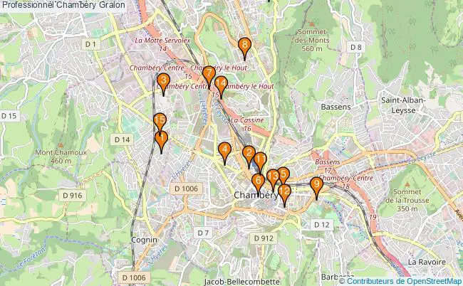 plan Professionnel Chambéry Associations professionnel Chambéry : 15 associations