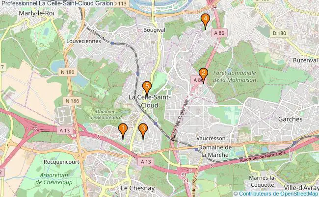 plan Professionnel La Celle-Saint-Cloud Associations professionnel La Celle-Saint-Cloud : 6 associations