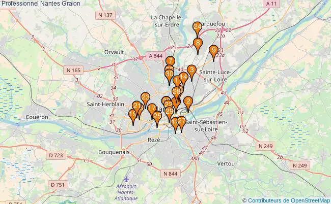 plan Professionnel Nantes Associations professionnel Nantes : 176 associations
