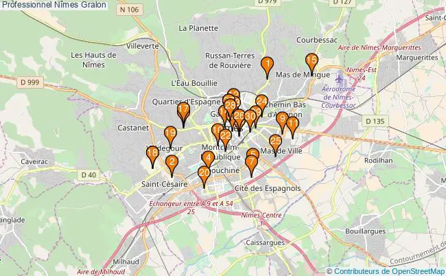 plan Professionnel Nîmes Associations professionnel Nîmes : 48 associations