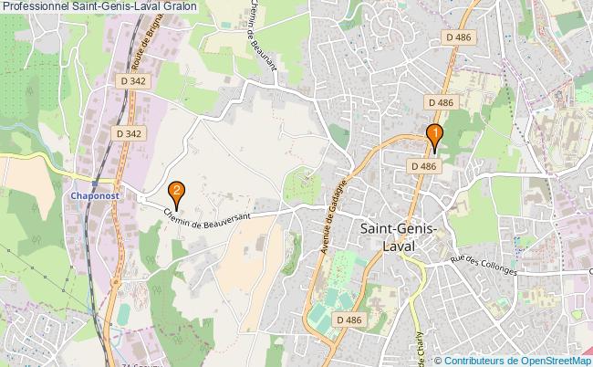 plan Professionnel Saint-Genis-Laval Associations professionnel Saint-Genis-Laval : 5 associations