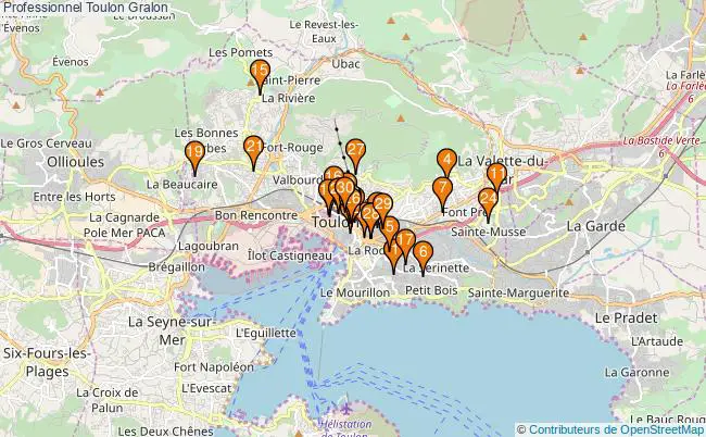 plan Professionnel Toulon Associations professionnel Toulon : 55 associations