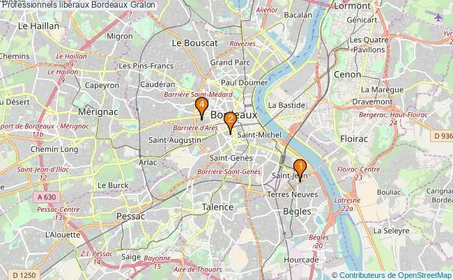 plan Professionnels libéraux Bordeaux Associations professionnels libéraux Bordeaux : 3 associations