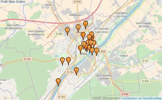 plan Profit Blois Associations Profit Blois : 26 associations