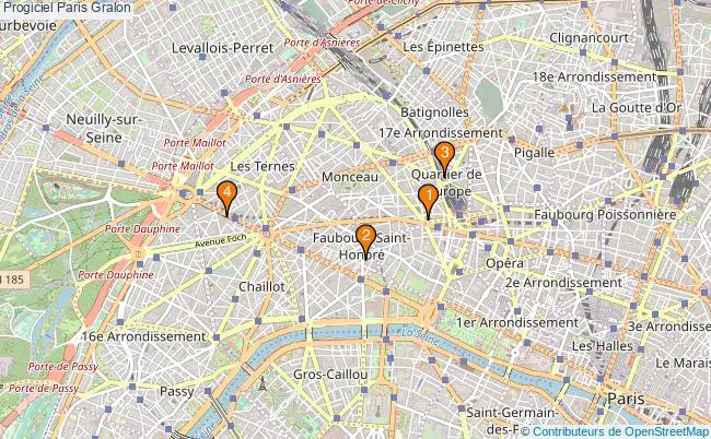 plan Progiciel Paris Associations Progiciel Paris : 4 associations