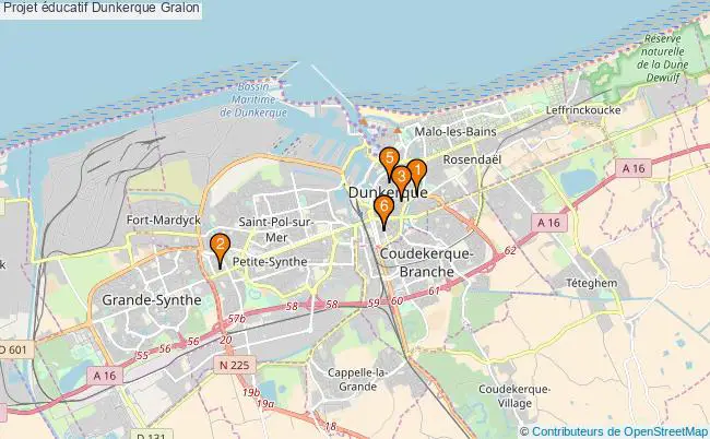 plan Projet éducatif Dunkerque Associations projet éducatif Dunkerque : 6 associations