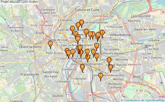 plan Projet éducatif Lyon Associations projet éducatif Lyon : 40 associations