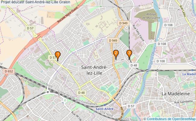 plan Projet éducatif Saint-André-lez-Lille Associations projet éducatif Saint-André-lez-Lille : 3 associations
