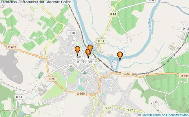 plan Promotion Châteauneuf-sur-Charente Associations Promotion Châteauneuf-sur-Charente : 10 associations