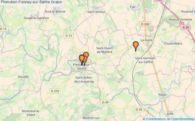 plan Promotion Fresnay-sur-Sarthe Associations Promotion Fresnay-sur-Sarthe : 9 associations