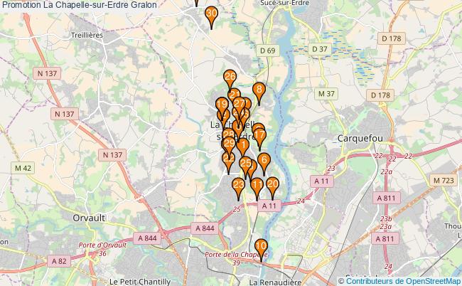plan Promotion La Chapelle-sur-Erdre Associations Promotion La Chapelle-sur-Erdre : 38 associations