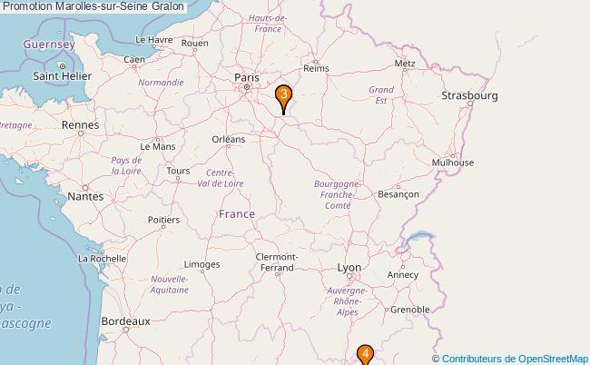 plan Promotion Marolles-sur-Seine Associations Promotion Marolles-sur-Seine : 4 associations
