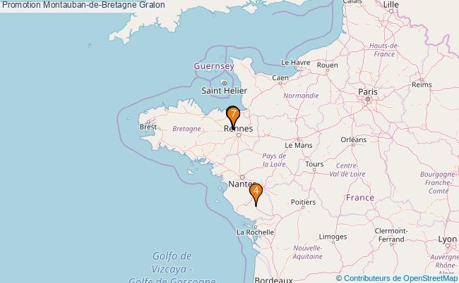 plan Promotion Montauban-de-Bretagne Associations Promotion Montauban-de-Bretagne : 9 associations
