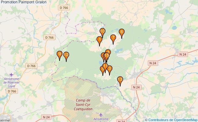 plan Promotion Paimpont Associations Promotion Paimpont : 20 associations