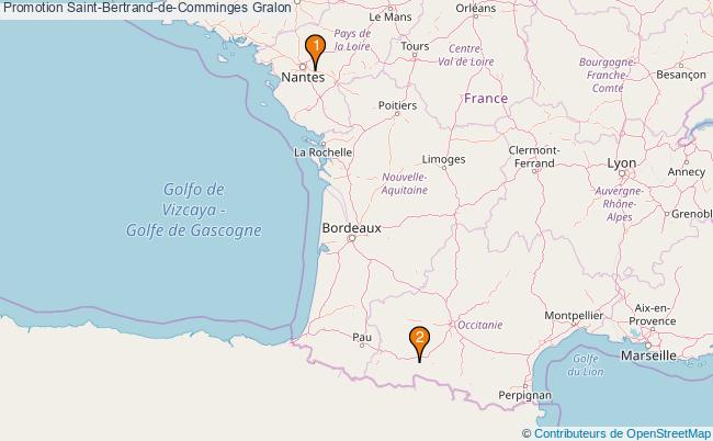 plan Promotion Saint-Bertrand-de-Comminges Associations Promotion Saint-Bertrand-de-Comminges : 4 associations