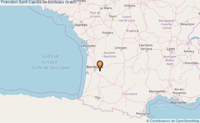 plan Promotion Saint-Caprais-de-Bordeaux Associations Promotion Saint-Caprais-de-Bordeaux : 10 associations
