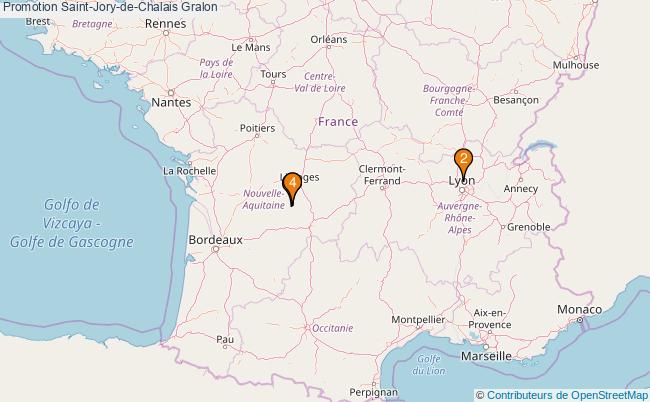 plan Promotion Saint-Jory-de-Chalais Associations Promotion Saint-Jory-de-Chalais : 5 associations