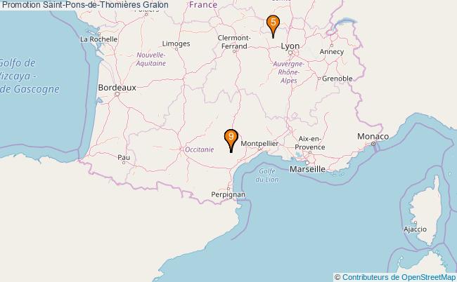 plan Promotion Saint-Pons-de-Thomières Associations Promotion Saint-Pons-de-Thomières : 7 associations