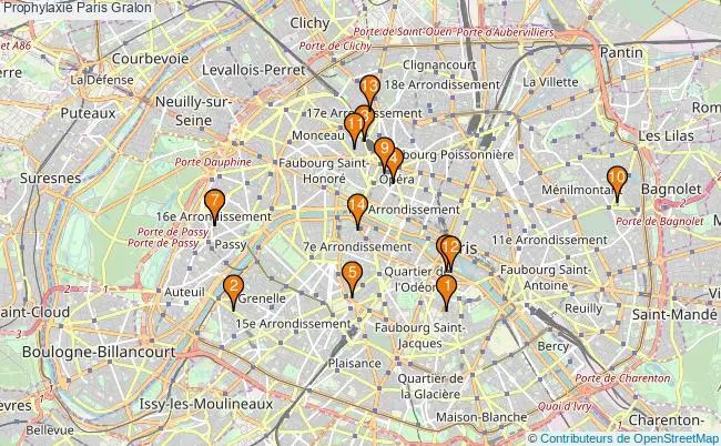 plan Prophylaxie Paris Associations prophylaxie Paris : 17 associations