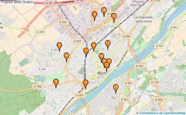 plan Propres Blois Associations Propres Blois : 19 associations