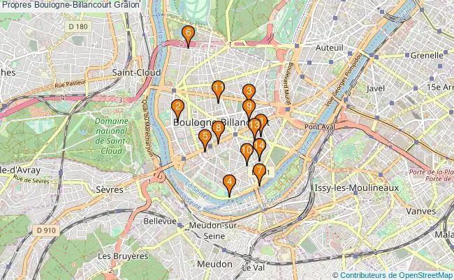 plan Propres Boulogne-Billancourt Associations Propres Boulogne-Billancourt : 17 associations