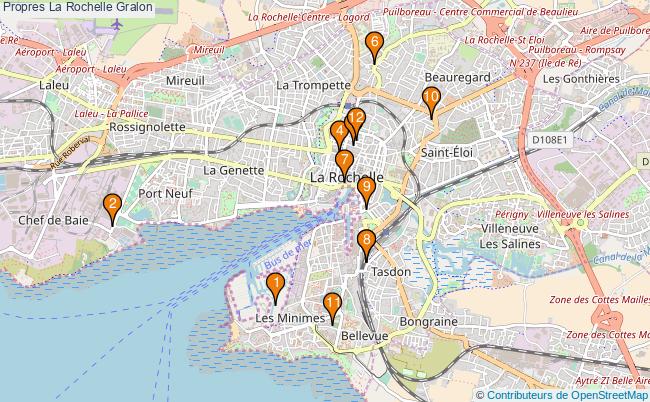 plan Propres La Rochelle Associations Propres La Rochelle : 15 associations