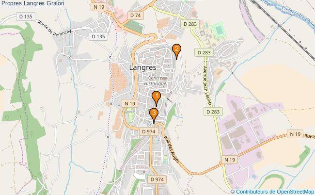 plan Propres Langres Associations Propres Langres : 4 associations