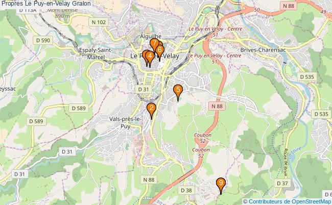 plan Propres Le Puy-en-Velay Associations Propres Le Puy-en-Velay : 10 associations