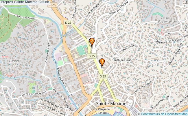 plan Propres Sainte-Maxime Associations Propres Sainte-Maxime : 3 associations