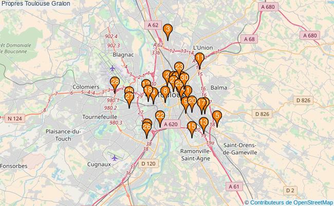 plan Propres Toulouse Associations Propres Toulouse : 81 associations