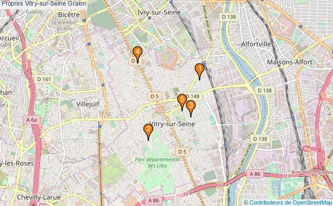plan Propres Vitry-sur-Seine Associations Propres Vitry-sur-Seine : 8 associations