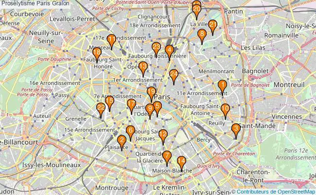plan Prosélytisme Paris Associations prosélytisme Paris : 32 associations
