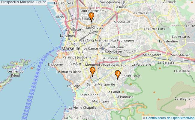 plan Prospectus Marseille Associations prospectus Marseille : 4 associations