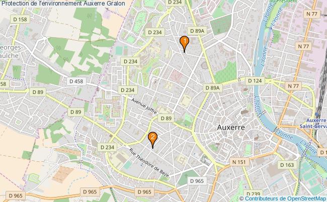 plan Protection de l'environnement Auxerre Associations Protection de l'environnement Auxerre : 6 associations