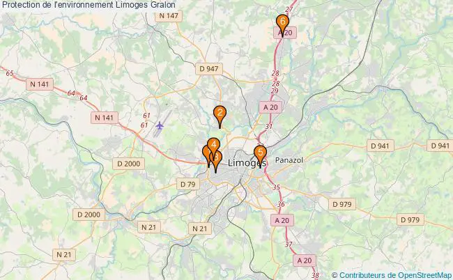 plan Protection de l'environnement Limoges Associations Protection de l'environnement Limoges : 6 associations