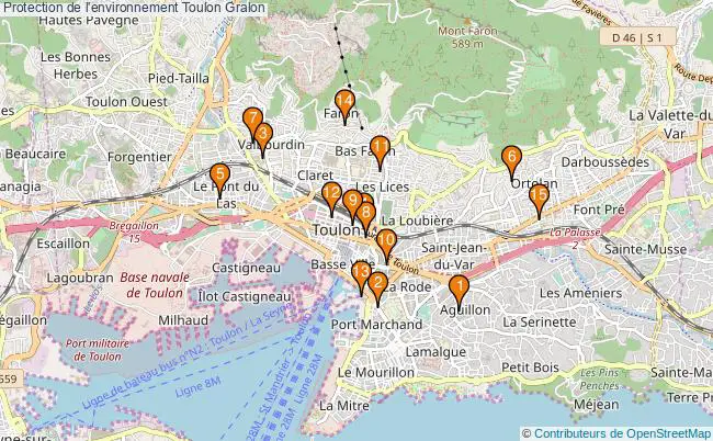 plan Protection de l'environnement Toulon Associations Protection de l'environnement Toulon : 20 associations