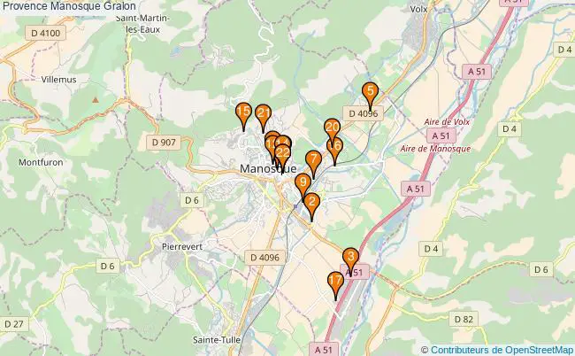 plan Provence Manosque Associations Provence Manosque : 23 associations