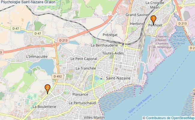 plan Psychologie Saint-Nazaire Associations psychologie Saint-Nazaire : 3 associations