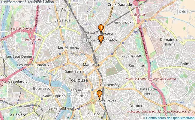 plan Psychomotricité Toulouse Associations psychomotricité Toulouse : 3 associations