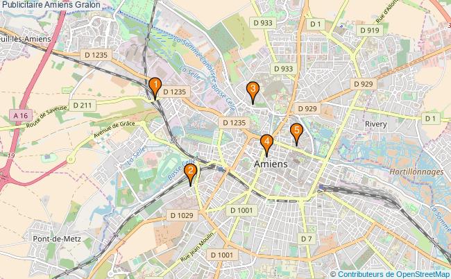 plan Publicitaire Amiens Associations Publicitaire Amiens : 5 associations