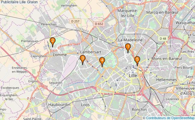 plan Publicitaire Lille Associations Publicitaire Lille : 6 associations