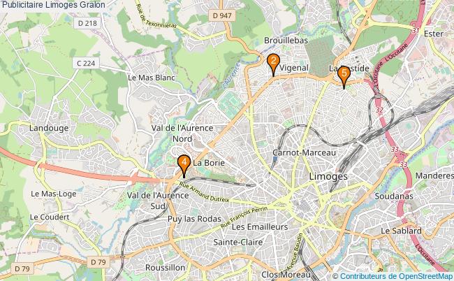 plan Publicitaire Limoges Associations Publicitaire Limoges : 6 associations