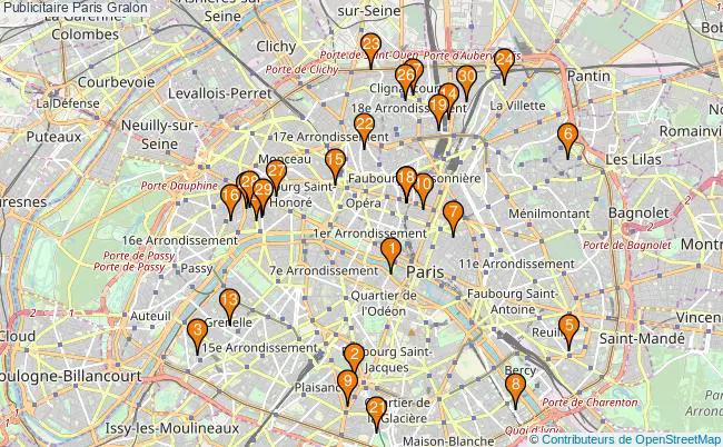 plan Publicitaire Paris Associations Publicitaire Paris : 66 associations
