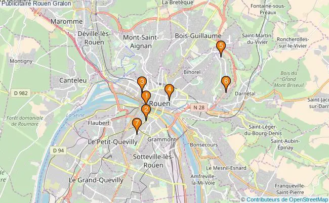plan Publicitaire Rouen Associations Publicitaire Rouen : 7 associations